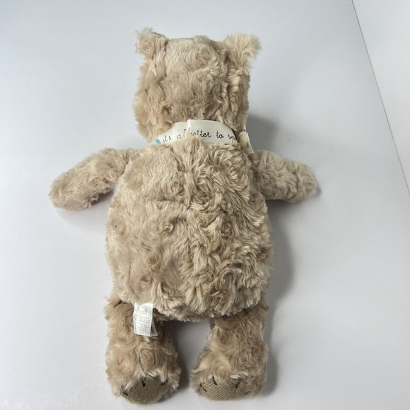 Classic Winnie the Pooh Bear Plush Toy Disney Stitch Feet Ribbon Sunny Day 12" - Picture 4 of 5